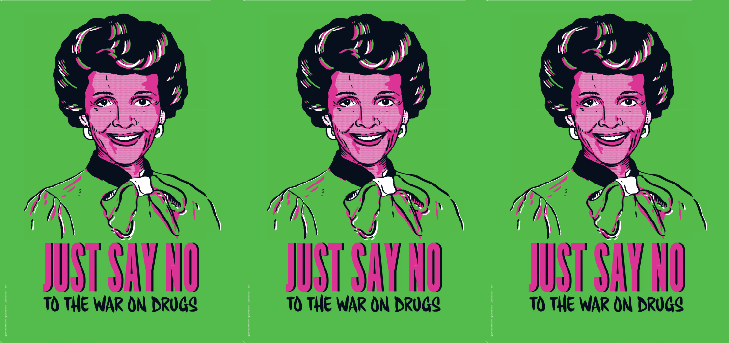 Politique drogues « Just say no to the war on drugs », Coalition PLUS (2018)